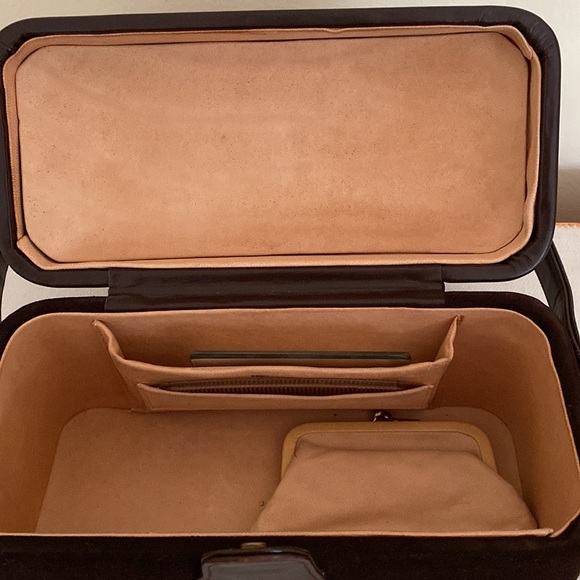 VTG Waldman  Brown Suede/Leather Handbag - Picture 4 of 15